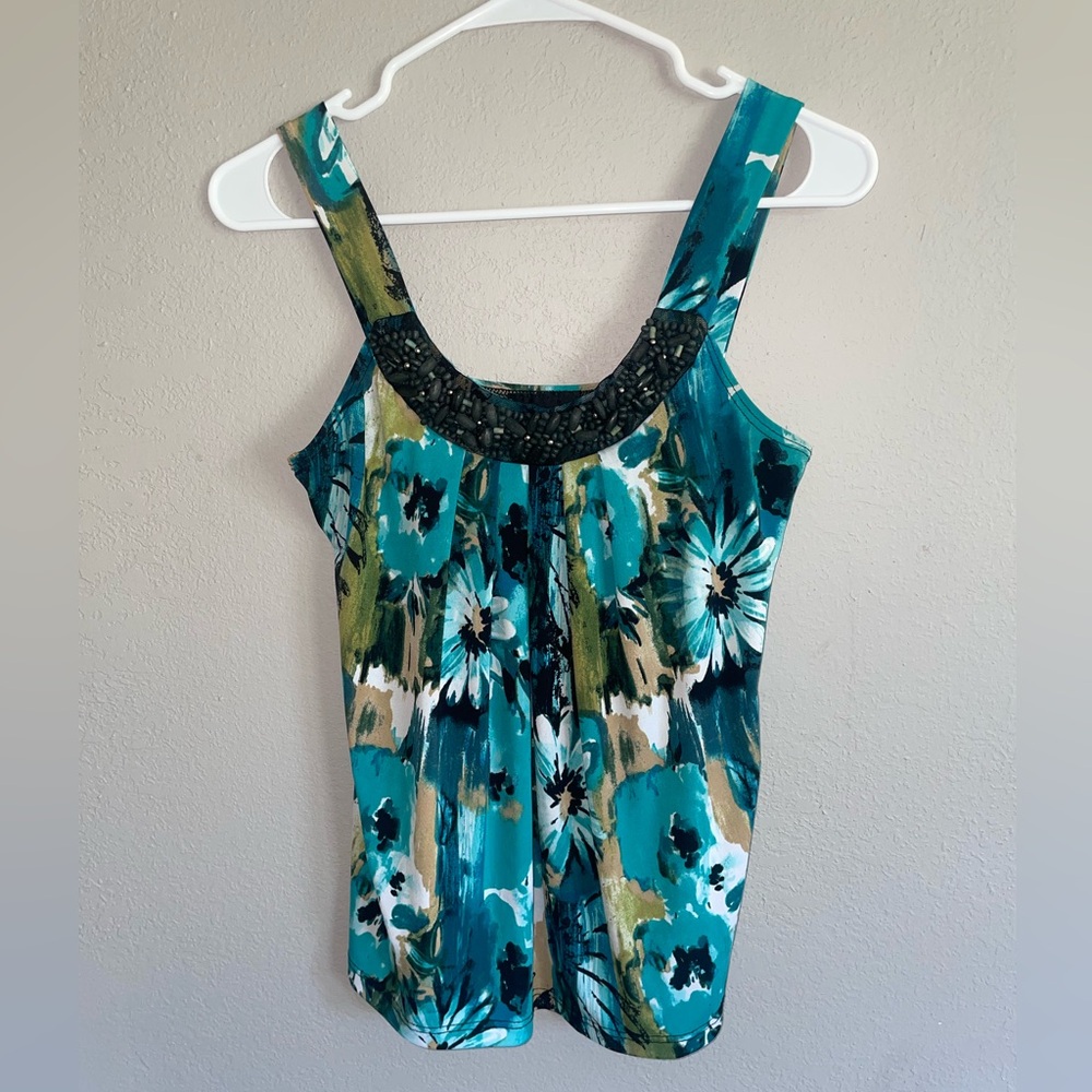 B-Wear Byer California beaded Top sz Small grunge Y2K vtg